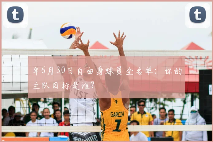 年6月30日自由身球员全名单：你的主队目标是谁？